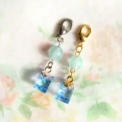 レジンチャーム 2個セット No.3