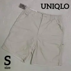 UNIQLO ユニクロ　コーデュロイ　ベージュ ショートパンツ　Sサイズ
