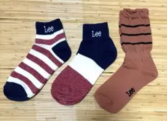 Lee 靴下23-25㎝3足セット新品未使用