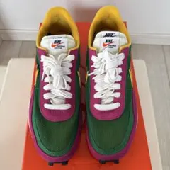 27cm】sacai✖︎NIKE LDWAFFLE PINE GREEN - メルカリ