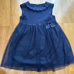 C'est Geant 紺 ノースリーブワンピース 120cm