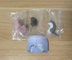 가챠 おじぎさん 3礼 マンチカン ブタ モグラ