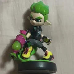 amiibo アミーボ スプラトゥーン イカボーイ ネオングリーン