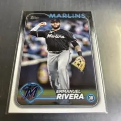 MLB 2024 Topps エマヌエルリベラ　マイアミマーリンズ　US70