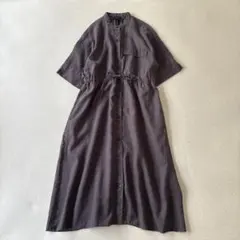Spick＆Span 20SS リネン100％　リネンドロストシャツワンピースのサムネイル