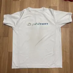 phiten ホワイト シャツ