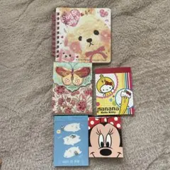 メモ帳セット ミニー ハローキティ 平成