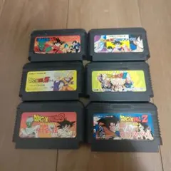 ドラゴンボールZ ファミコンソフト 6本セット