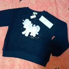 エニィファム 110 アニマルプリントトレーナー ユニコーン タグ付き