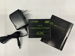 LEVIN 4K HDCP対応 HDMI スプリッター SPLITTER