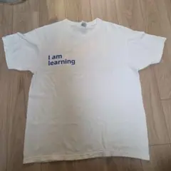 IKEA Tシャツ 白 I am larning 非売品 レア ノベルティ