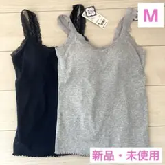 ユニクロ ブラトップ Mサイズ レディース ノースリーブ タンクトップ インナー