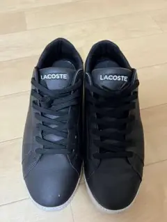 LACOSTE ブラック スニーカー