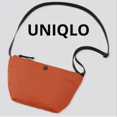 ナイロンミニショルダーバッグ オレンジ 軽量 撥水 ミニバッグ サコッシュ 美品のサムネイル