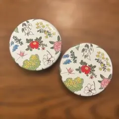 【美品】六花亭　六花のつゆミニ缶　空き缶 2つのサムネイル