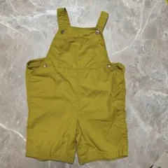 マスタード色オーバーオール