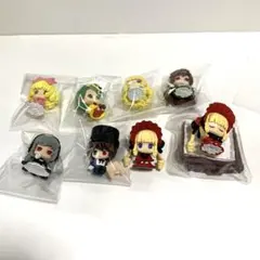 ローゼンメイデン おすわりますこっと ガチャガチャ ミニフィギュア コンプリート