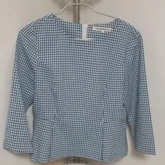 【STRAWBERRY-FIELDS】ギンガムチェック　上下セットアップ　美品