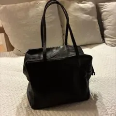 aniary レザー ダッフルバッグ オールブラック ボストン オールレザー2