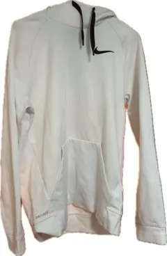 Nike DRI-FIT ホワイトパーカー Mサイズ