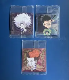 HUNTER×HUNTER　シール　ウエハース　vol.8　3枚セット　①