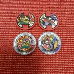 妖怪ウォッチ　妖怪メダル　土蜘蛛　大ガマ　セット