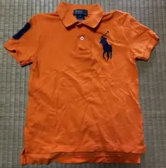 Polo Ralph Lauren オレンジ ポロシャツビッグポニー　5