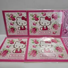 ④ Hello Kitty トラベルシール 4枚入り ４セット