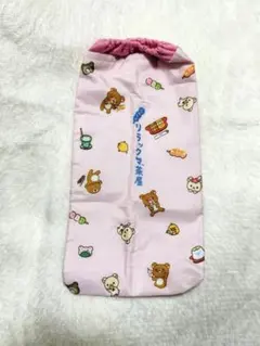 【新品】リラックマペットボトルカバー　600ml 茶屋　ピンク