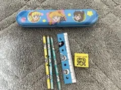 【大幅値下げ900円⇒500円】セーラームーンペンケース&定規·ミニ鉛筆消しゴム