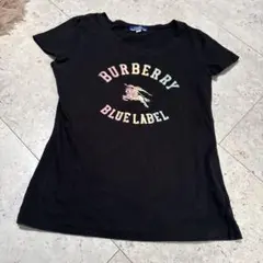BURBERRY BLUE LABEL ブラック Tシャツ 38