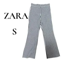 ZARA ギンガムチェックパンツ Sサイズ