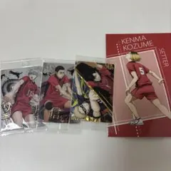 ハイキュー!! 音駒 カード ポストカード ウエハース