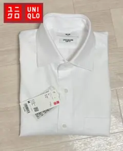 UNIQLO ユニクロ スーパーノンアイロン スリムフィット シャツ M 新品