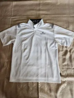 TOURSTAGE ホワイト ジップアップシャツ LL