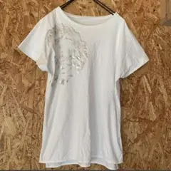 synchro crossings ホワイト Tシャツ 日本製 レディース