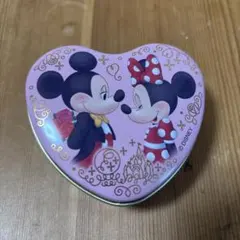 東京ディズニーリゾート ミッキー ミニー ハート缶