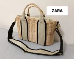 ZARA カゴバッグ ショルダーバッグ 2wayのサムネイル