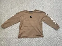 KANGOL カンゴル 長袖シャツ 130cm 綿100% ブラウン カットソー