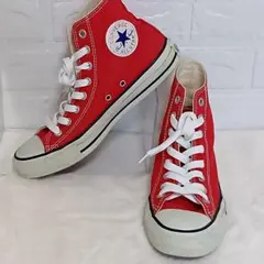 Converse コンバース ハイカット スニーカー レッド SIZE 25.5