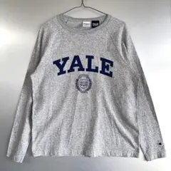Champion チャピオンT1011 YALE ロングTシャツ USA製 M