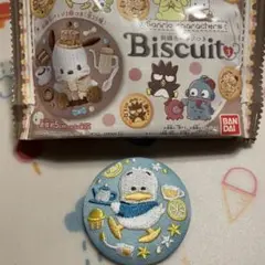 サンリオ♦あひるのペックル♦刺繍缶バッジ