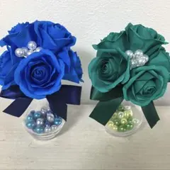 バラ　花言葉＊あなたに出会えて嬉しい＊カラー変更可能オーダーメイド　ミニブーケ