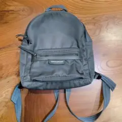 【値下げ】LONGCHAMP グレー バックパック