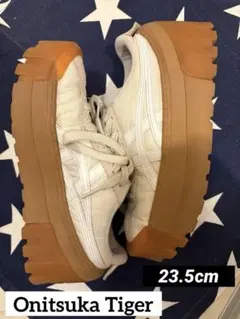 オニツカタイガー デレゲーションチャンク 厚底スニーカー 23.5