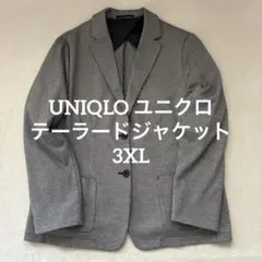 ユニクロ 千鳥格子柄テーラードジャケット 3XL