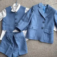 水色スーツセット 120㎝