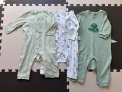 UNIQLOロンパース・カバーオール 3点セット