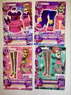 アイカツ アイカツカード　マスカレードヒメ　ヒメキッシー　ミヤキッシー