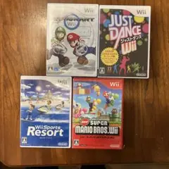 Wii 人気ゲーム4本セット